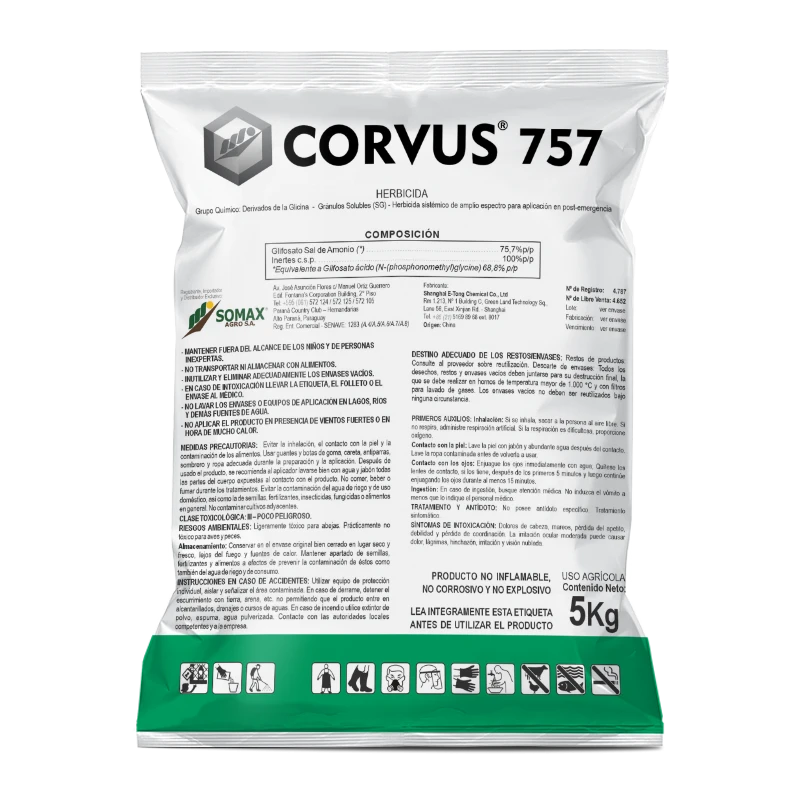 [SMX0022] Corvus 757 - Glifosato 75,7% SG (Sal monoamonico Equiv. Acido 68,8%)